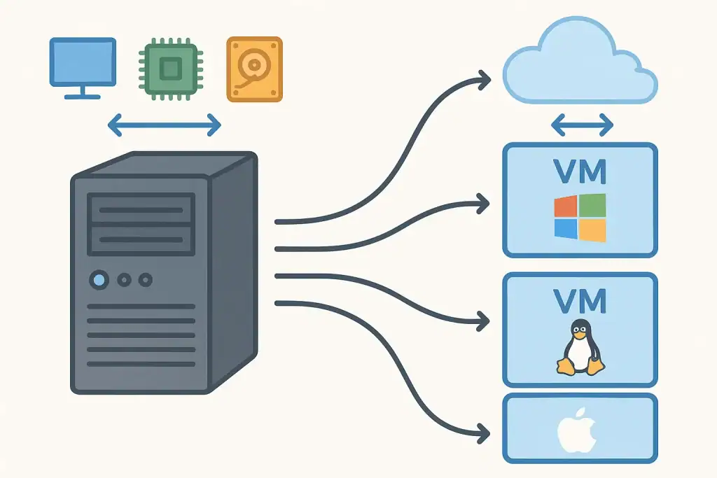 physical server virtualization
