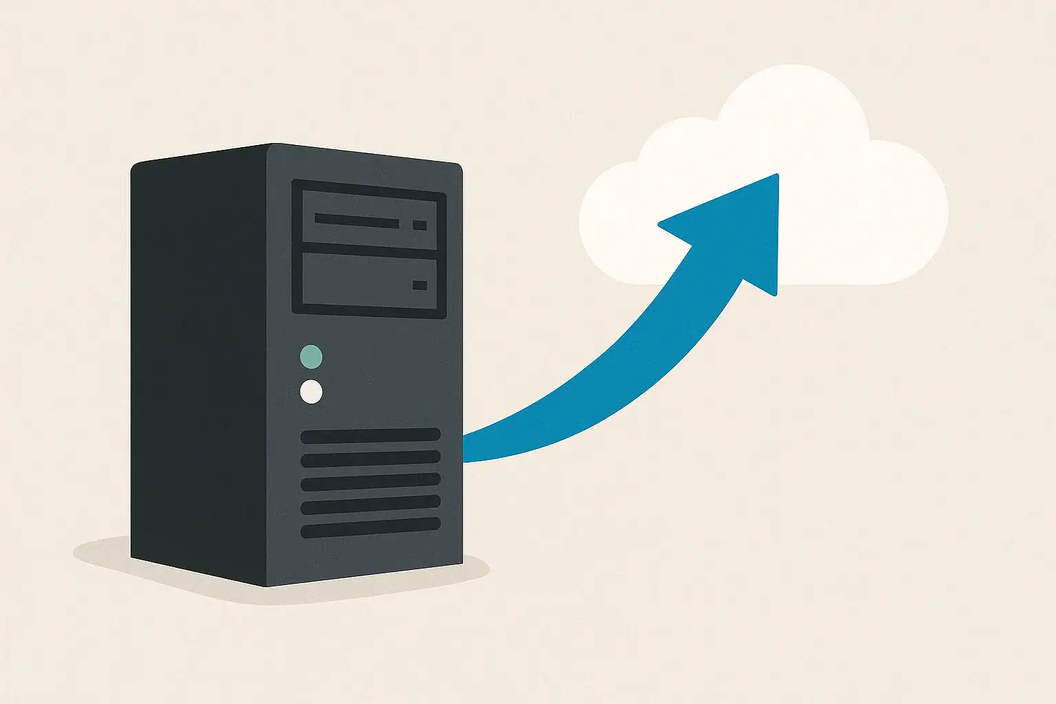 Migrating a physical server to the cloud
