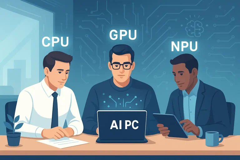 NPU - What is it? NPU vs. GPU vs. CPU. IT services for companies in Ożarów Mazowiecki.