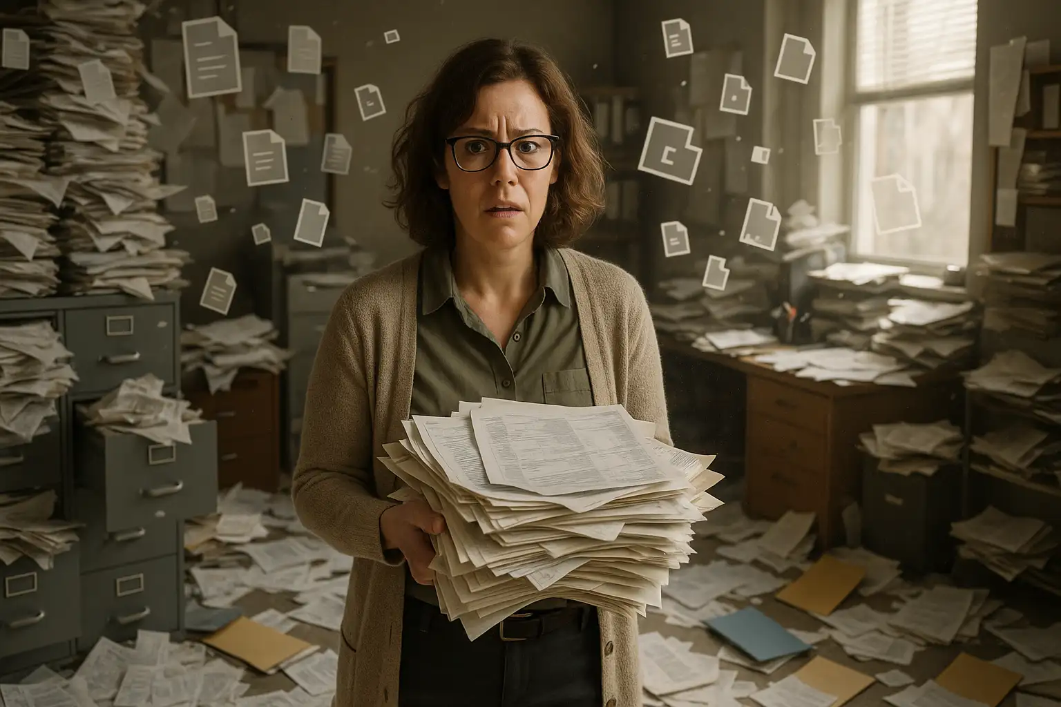 File server, file management. Chaos in file management in the company, IT services for companies in Warsaw