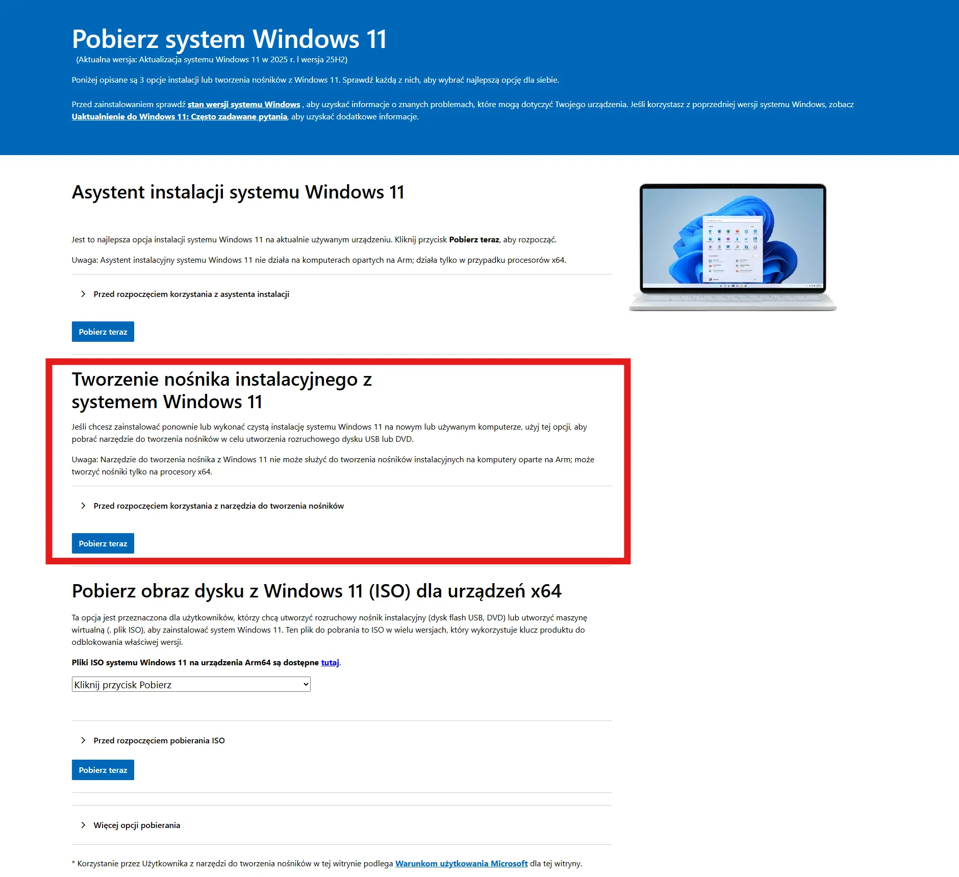 Jak zrobić bootowalny pendrive z Windows 11 – 3 proste metody (Rufus, Media Creation Tool, balenaEtcher)