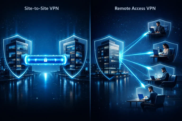 Site-to-site VPN, poradnik IT dla firm, czym jest VPN w firmie