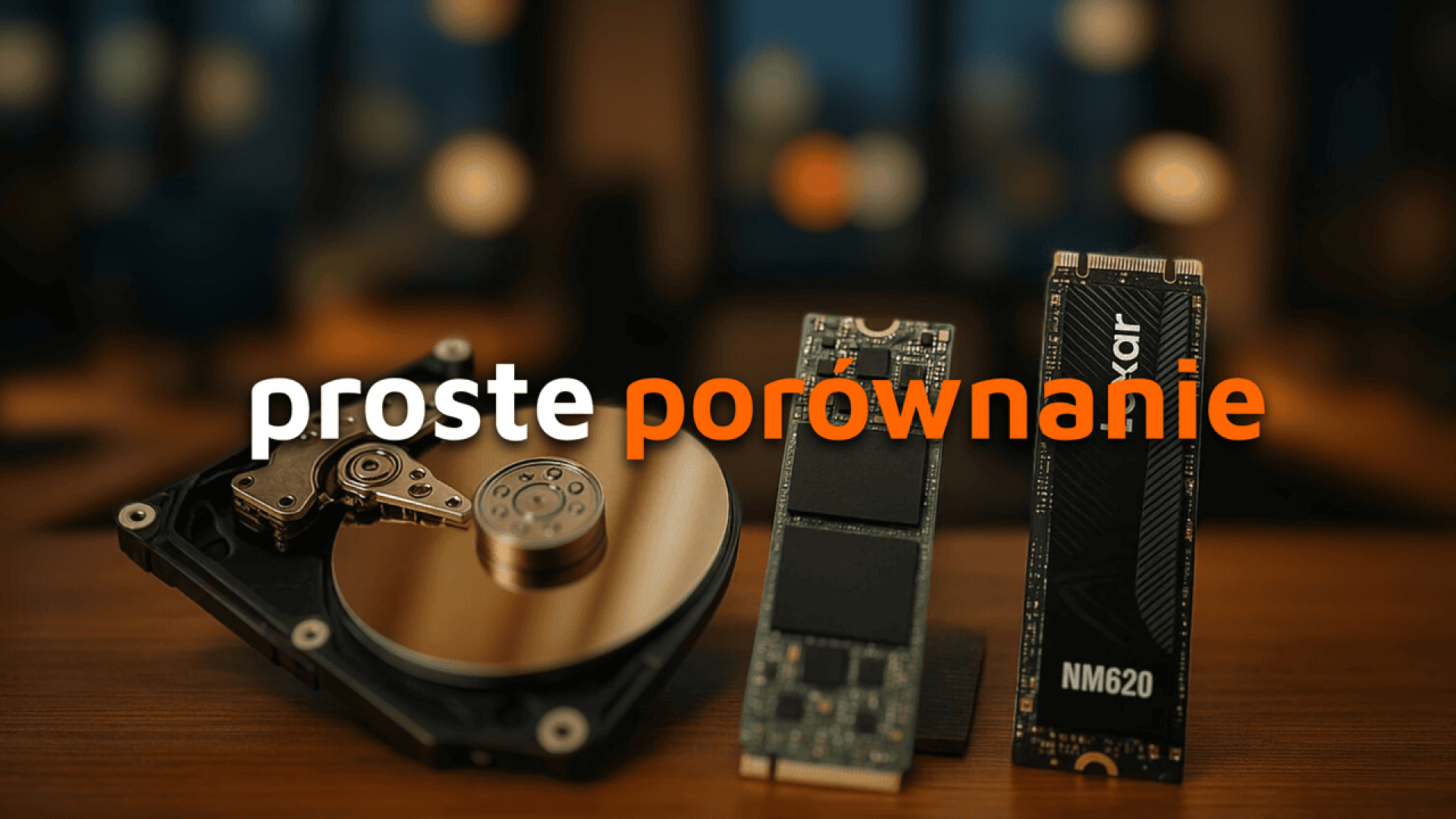 Comparison of HDD, SSD and NVMe drives - IT support in Warsaw and the surrounding area, help with choosing a drive for the company